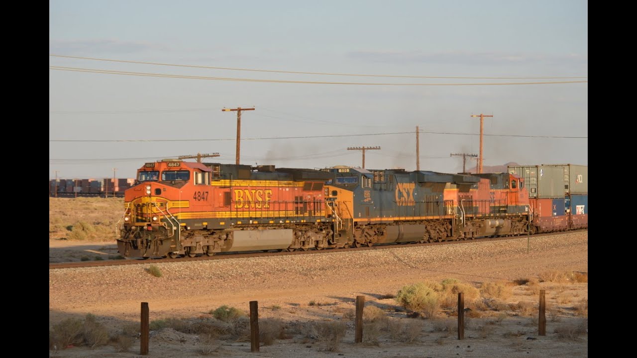 Railfanning Mojave and Tehachapi, CA with lots of foreign power