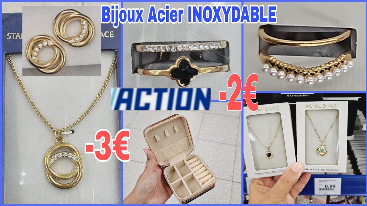 💎ACTION ARRIVAGES BIJOUX ACIER INOXYDABLE 22.10.24 #action #arrivageaction #nouveautésaction #bijoux
