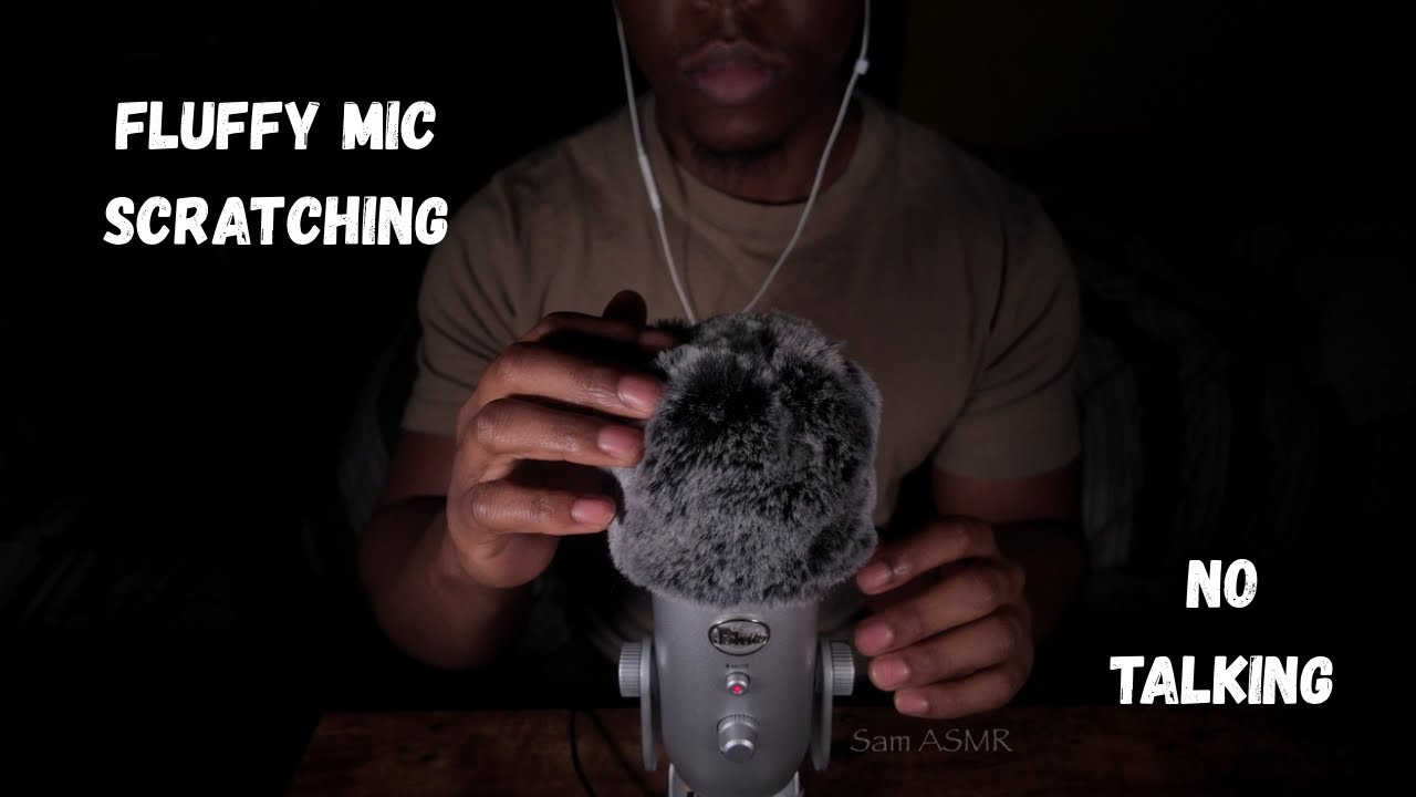 ASMR Fluffy Mic Scratching (No Talking)