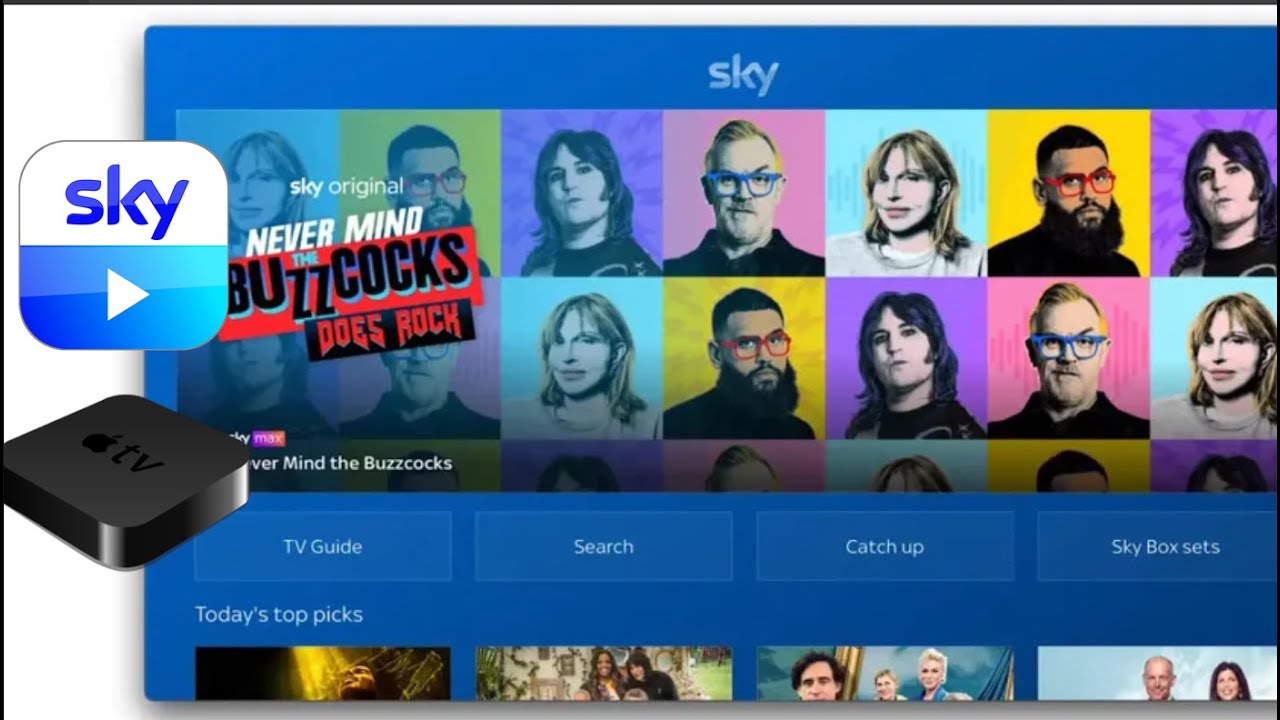 Sky Go App on Apple TV - Walkthrough