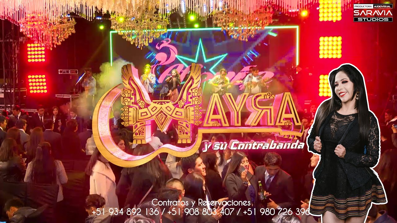 Mayra y su Contrabanda   Concurso de Elencos y Presentaci&oacute;n de Traje Afovic 2024