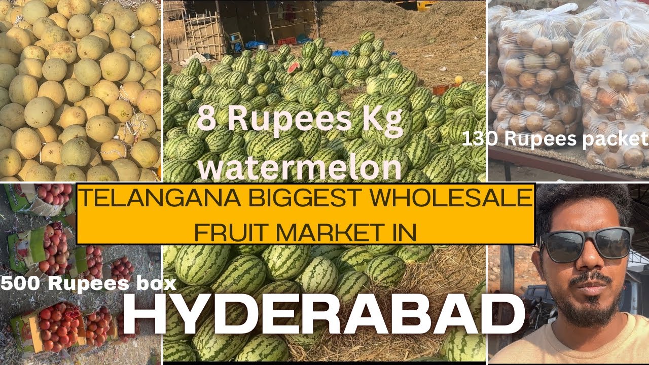 Batasingaram Best Wholesale Fruit Market in Telangana