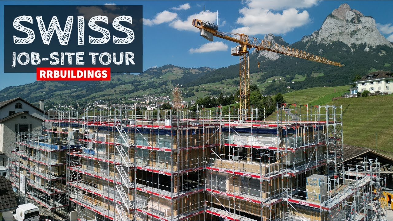 Swiss Construction Site Tour - Insane Building Details