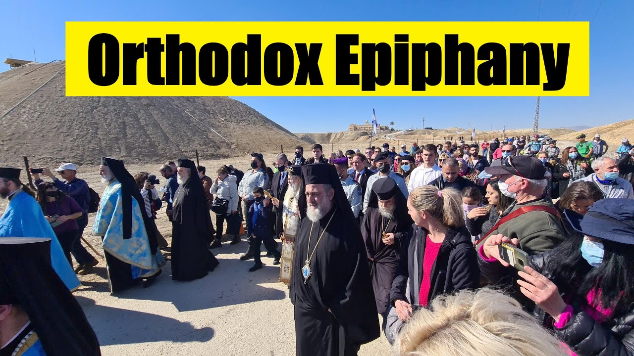 Greek Orthodox Epiphany Ceremony at Qasr al Yahud, Jesus’ Baptism Site - Theophany