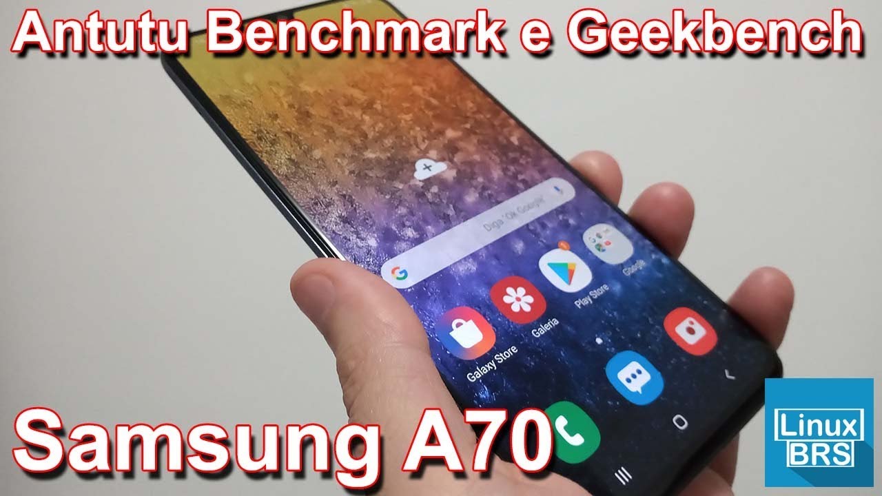 🔘 Samsung Galaxy A70 - Antutu Benchmark e Geekbench