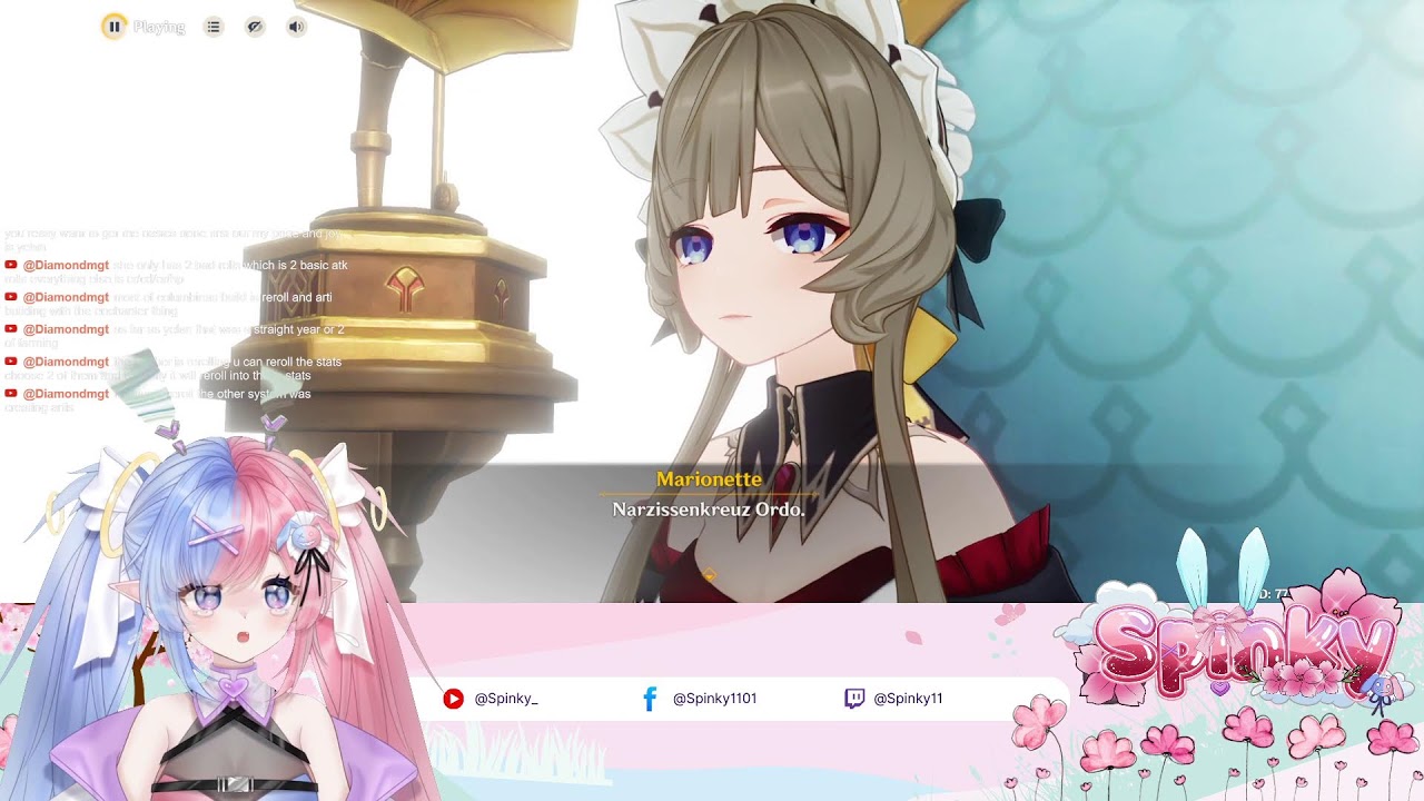 ⋅˚₊‧ ୨୧ ‧₊˚ ⋅ | Cozy Gamplay | Build Columnbina & her team Day 1