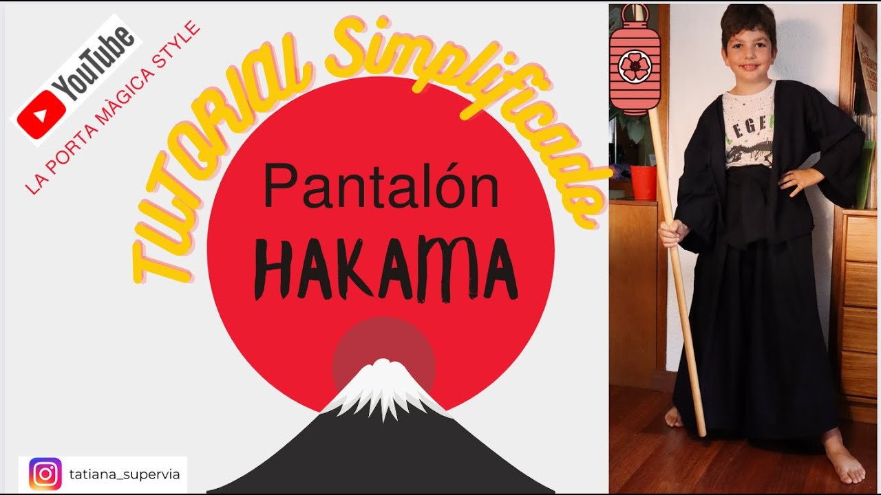 Pantalón Hakama by La Porta Màgica