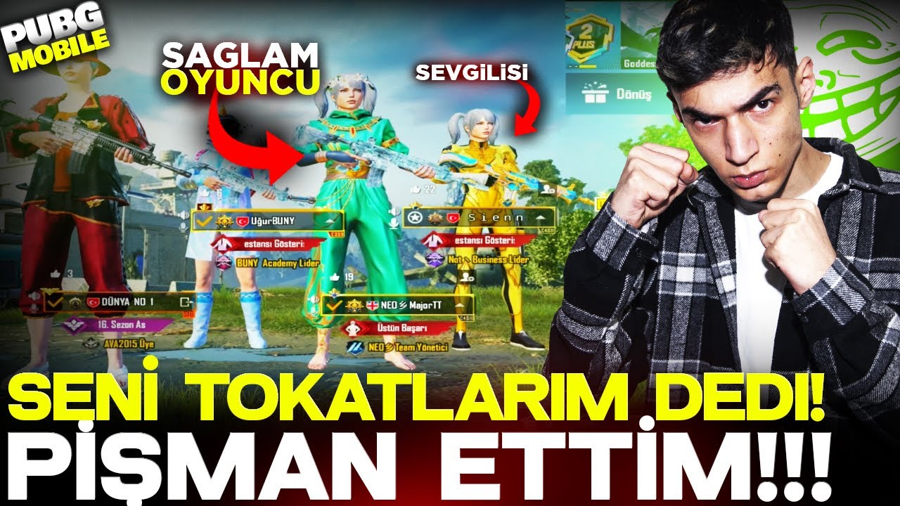 SEVGİLİSi VARKEN TOKATLARIM DEDİ... YİYORSA M4 VS GEL DEDİ, KARŞILIĞINI ALDI !/ PUBG MOBİLE TROLL