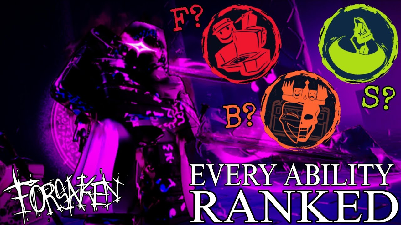 Ranking EVERY Killer Ability In Forsaken