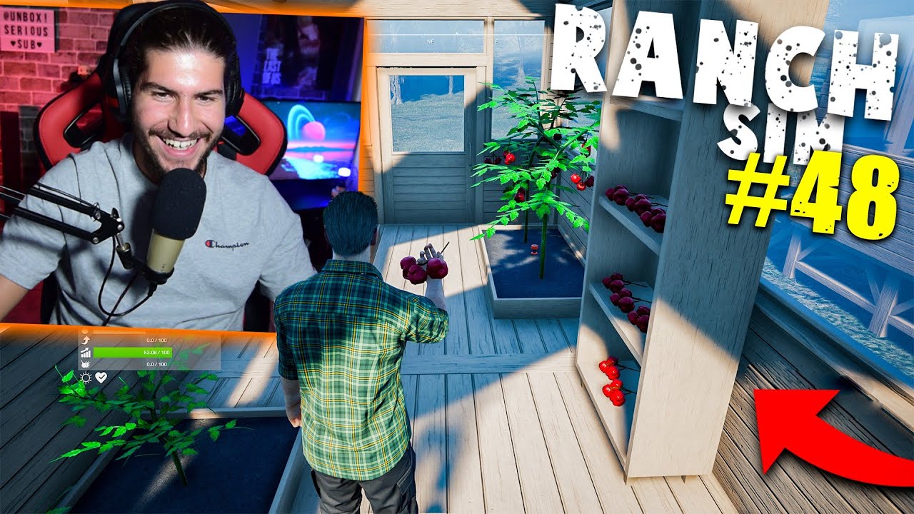 Μαζεύουμε τα πρώτα λαχανικά! | Ranch Simulator Greek