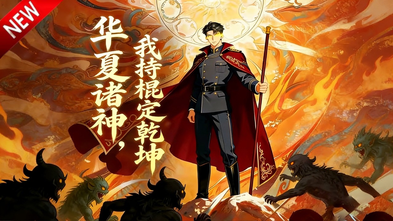 💥【新番上线】穿越成废柴，觉醒天眼系统，一根铁棍横扫妖邪，守护华夏疆土！《华夏诸神，我持棍定乾坤》全集 Multi SUB #热血 #漫剧 #动漫魔女