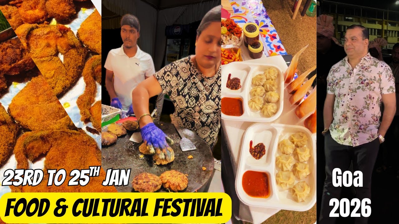 Food and Cultural Festival Goa 2026 | Amazing Food & Music at Dr Rajendra Prasad Stadium Margao Goa 