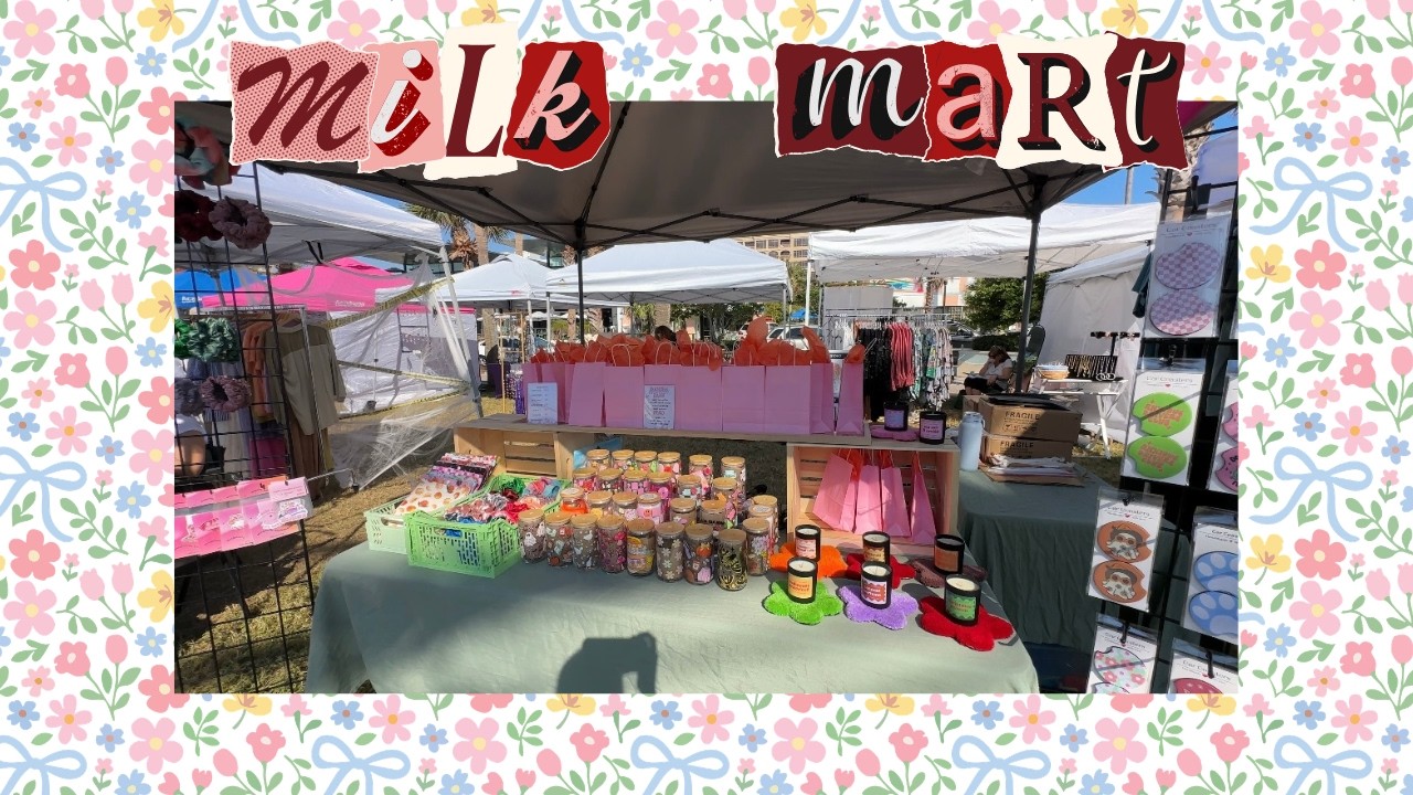 Vendor Market Vlog | sell with me @ Milk Mart 2024! handmade small business owner pop-up vlog