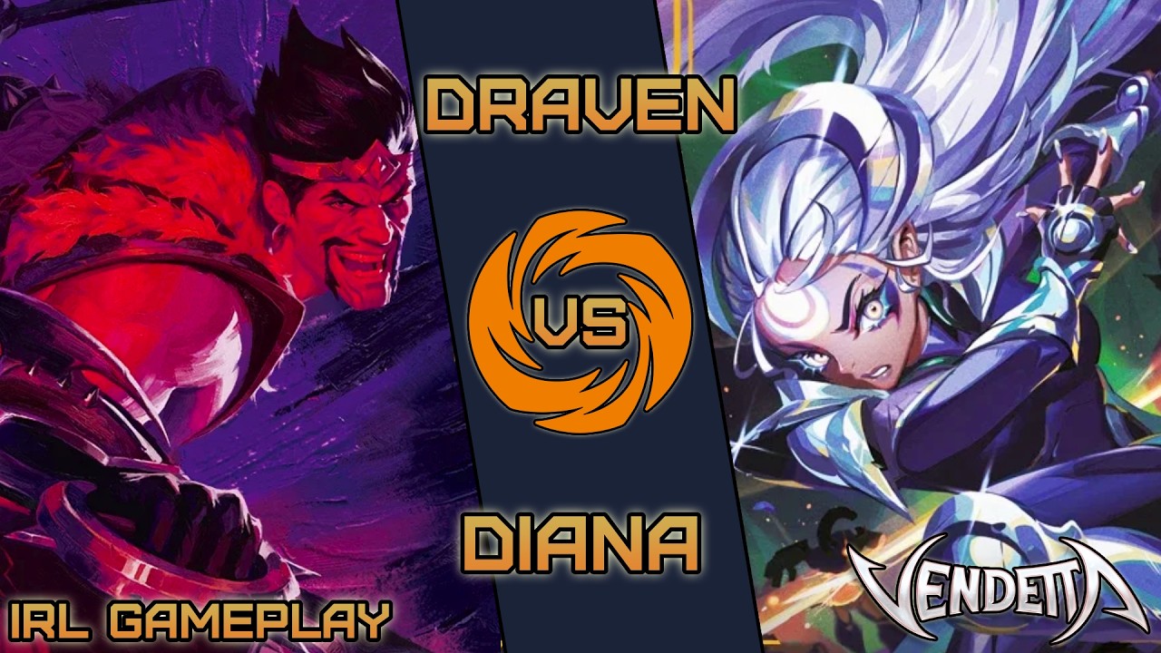 Draven vs Diana | IRL Riftbound: Vendetta | 🔴8/30/2026