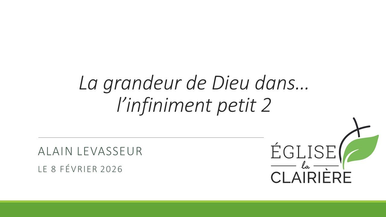 La grandeur de Dieu dans... l'infiniment petit 2