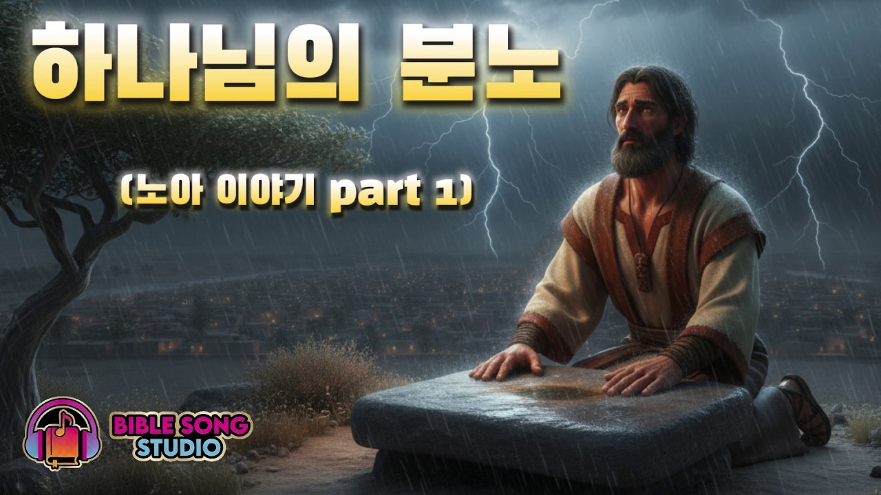 [풀영상] 하나님의 분노⚡| 노아 이야기 Part 1 🕊️ | 바이블송 스튜디오