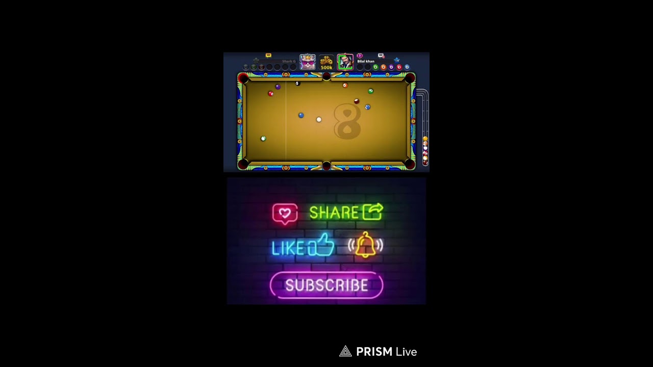 I AM BACK 8 BAL POOL TRICK SHORT😨😱