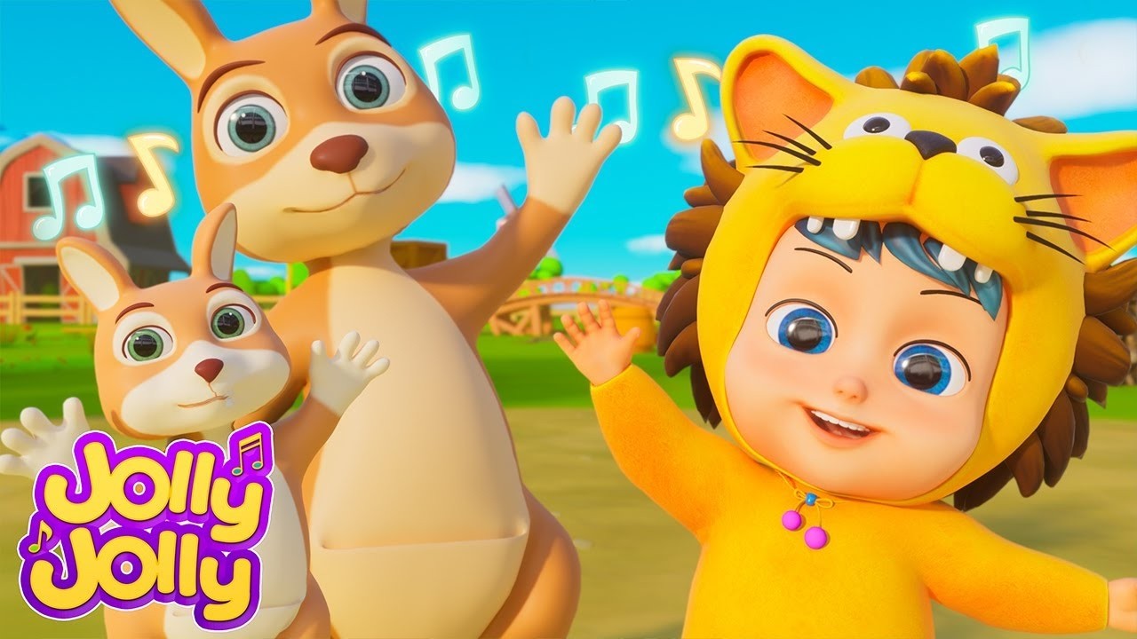 🦘Toodly doodly doo🦘 + Маленький паук + Еще популярные | Jolly Jolly — учи и играй в детские стишки