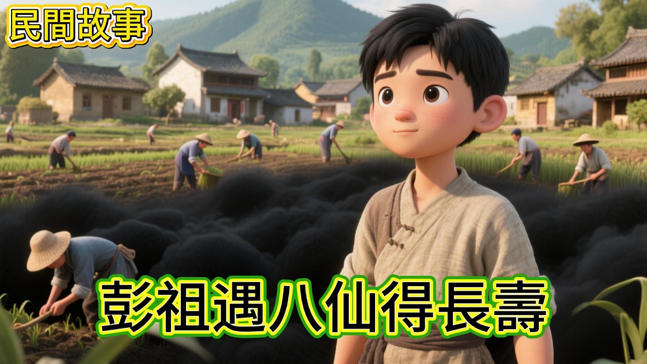 算命說他活不過二十，彭祖在地裏偶遇八仙，每人點一下額頭多活一百年！#電影 #故事頻道 #故事分享 #故事傳說 #民间故事 #愛情