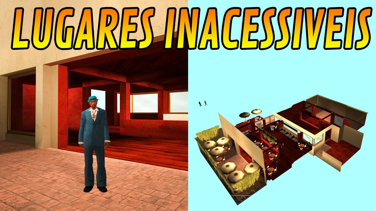LUGARES INACESS&Iacute;VEIS DO GTA SAN ANDREAS - PARTE 2