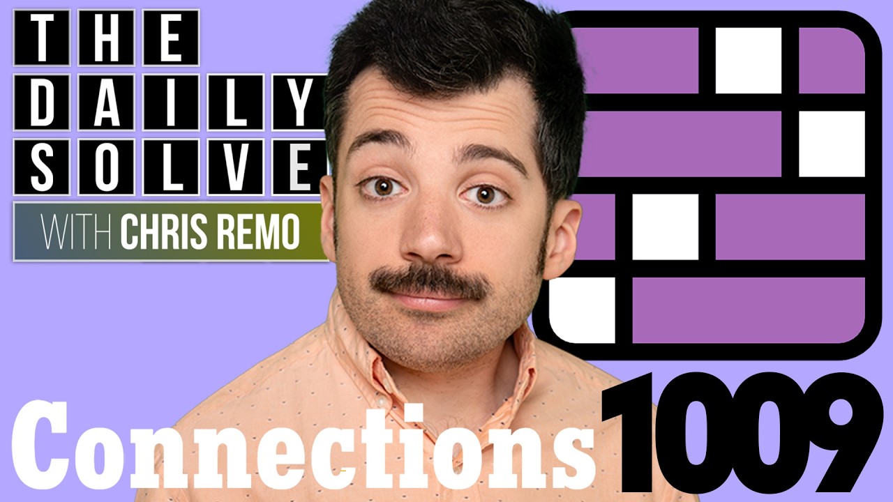 Connections 1009 - NYT Word Game - 16 March 2026 #connections