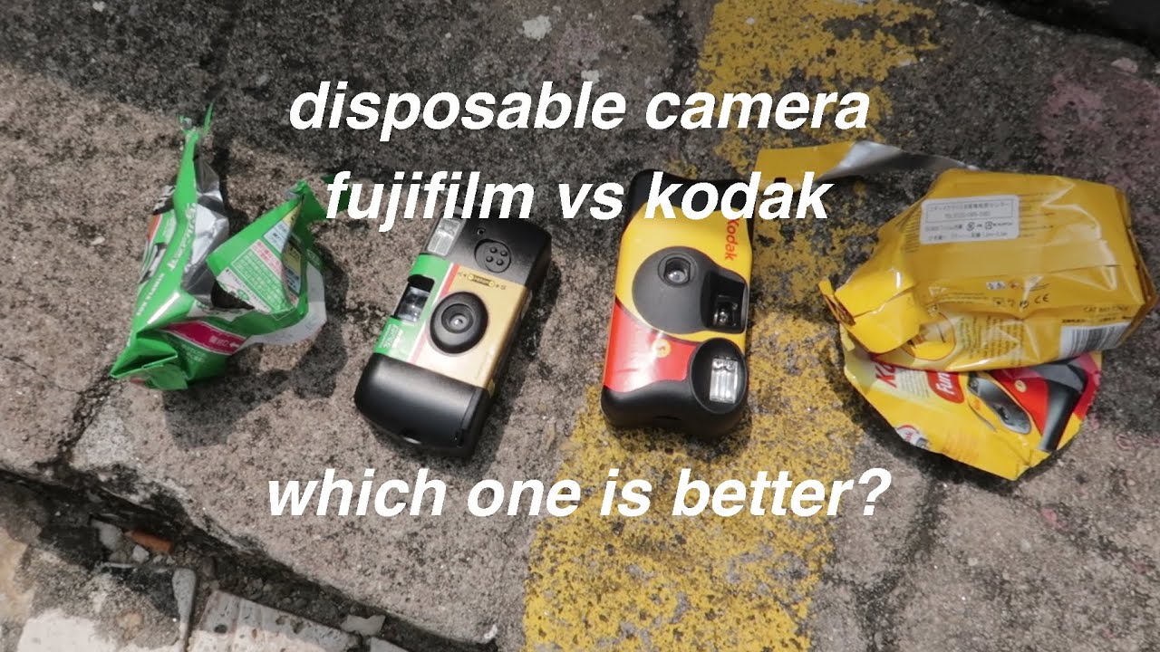 Kodak vs Fujifilm : Disposable Camera. Which one is better?