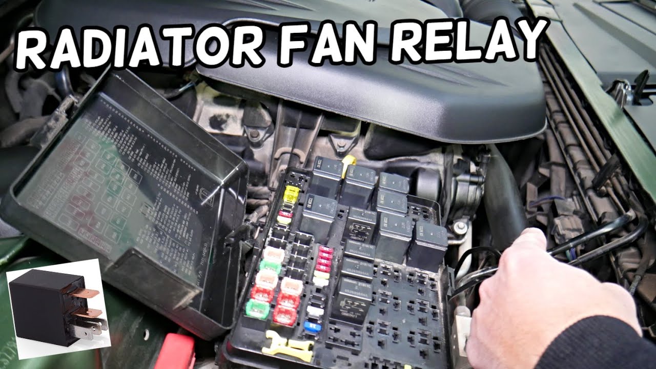 DODGE CHARGER RADIATOR FAN RELAY LOCATION REPLACEMENT, DODGE CHARGER OVERHEATS