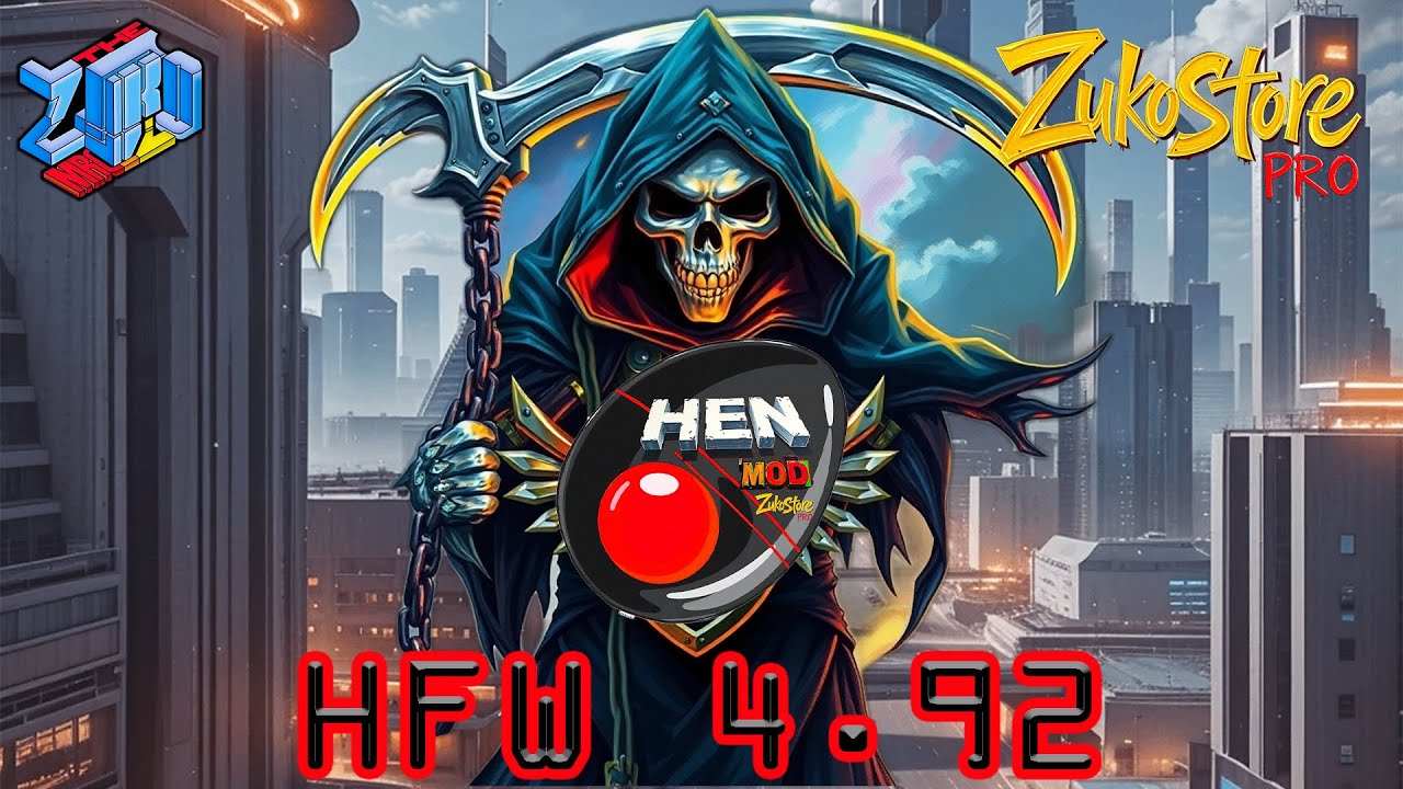 Instalación de HFW 4.92 y HENMOD ZukoStore v3.3.2