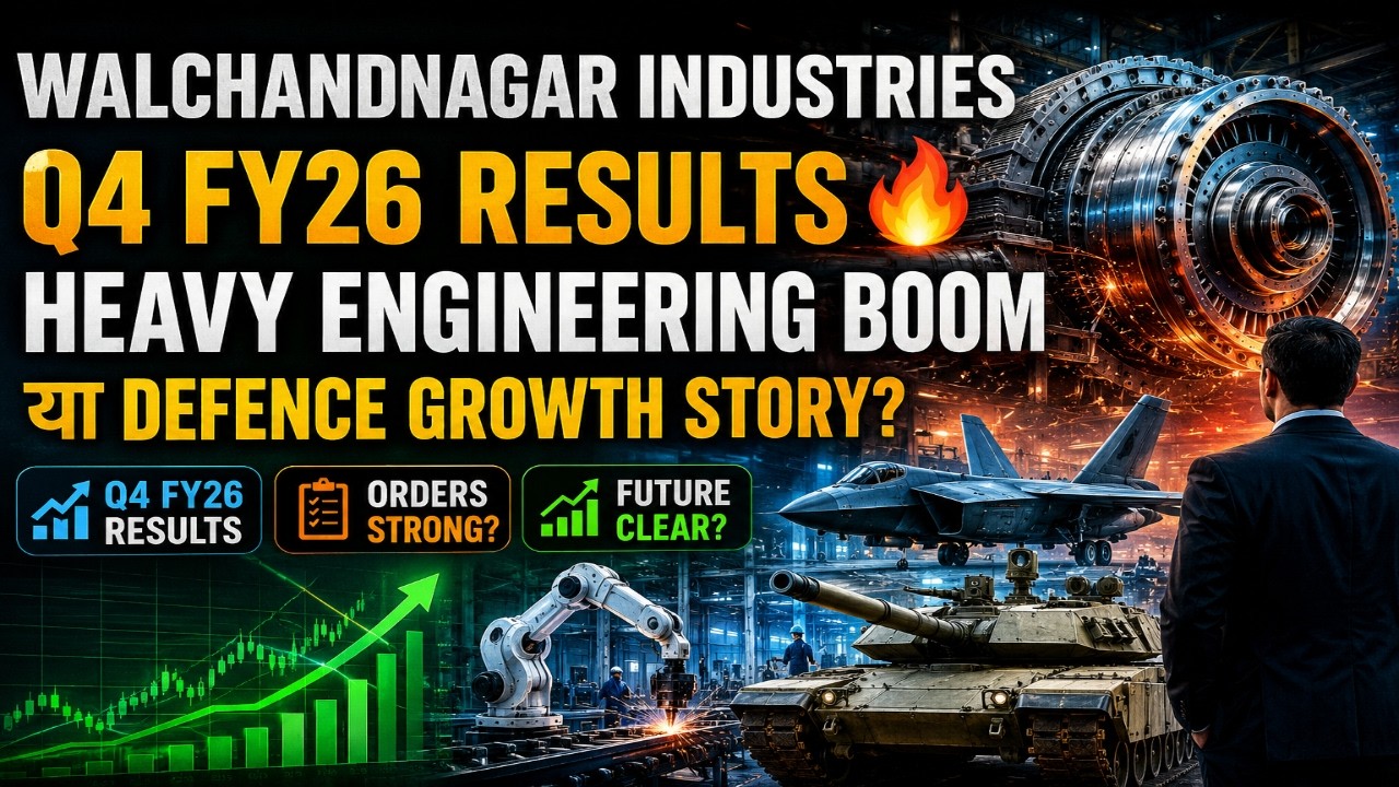 Walchandnagar Industries Q4 FY26 Results 🔥 Heavy Engineering Boom या Defence Growth Story? | Hindi