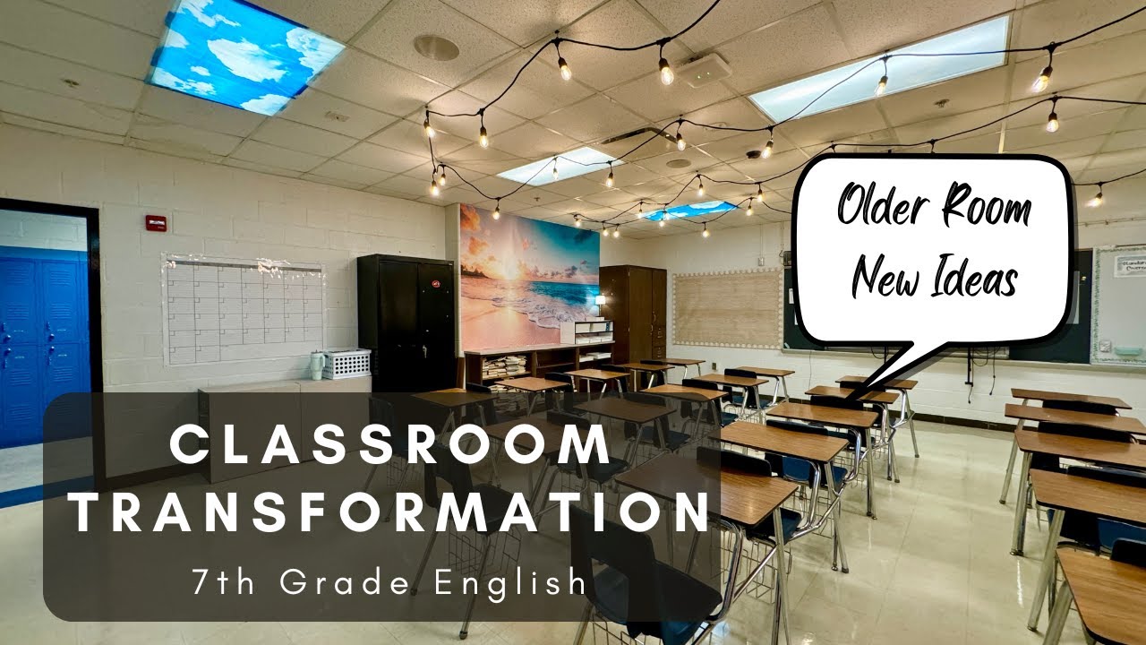 Calm Coastal Décor-Wait until you see it! Middle School English