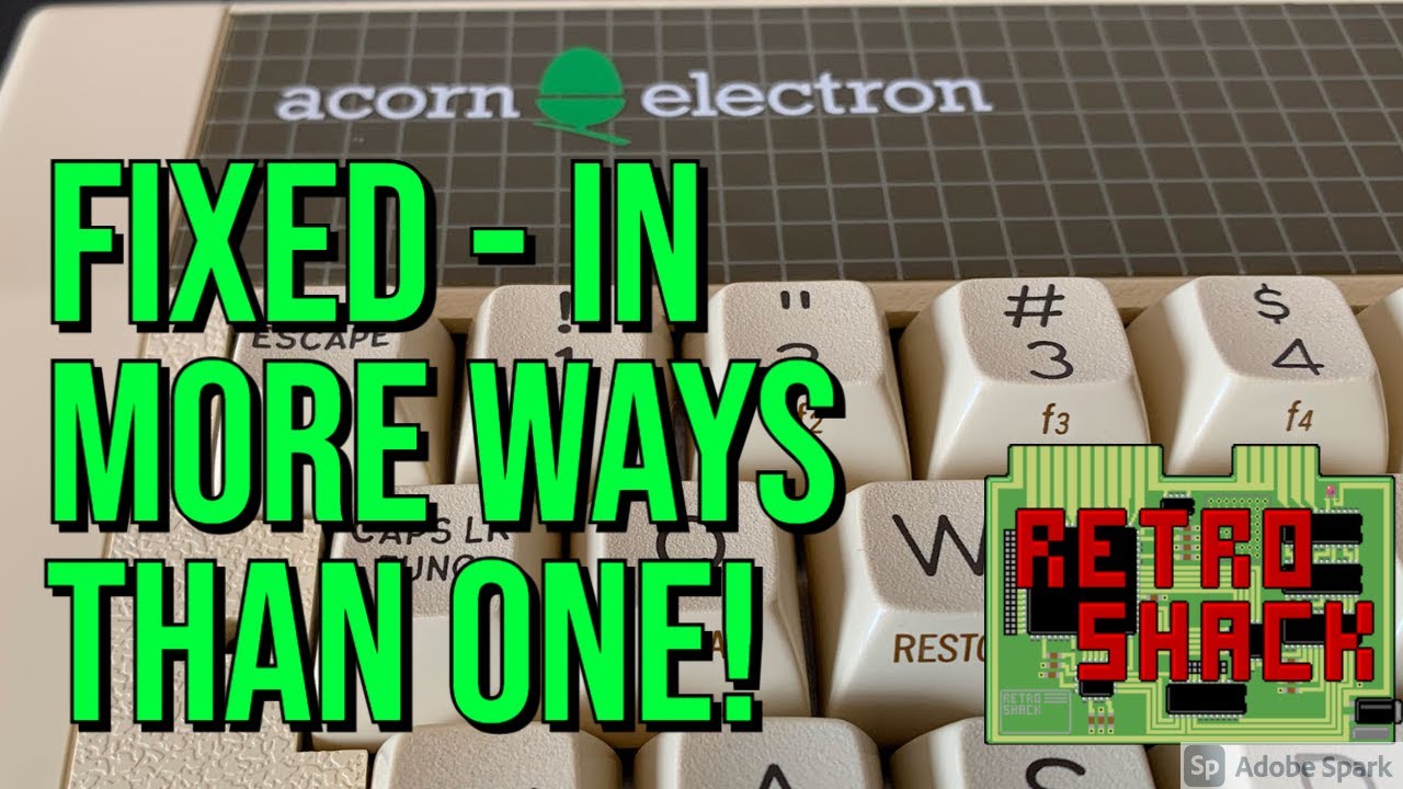 Acorn Electron — Часть третья: Исправлено! И не одним способом!