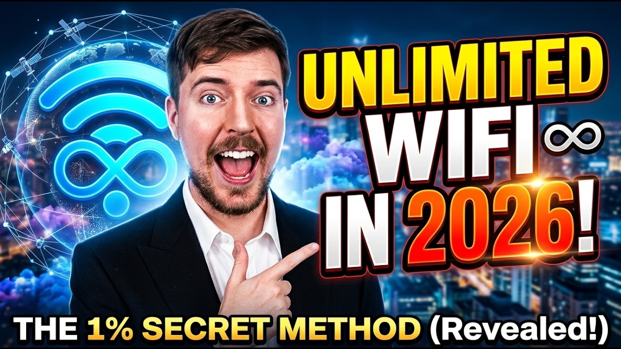 How to Get Free unlimited  WiFi Anywhere in Any Country in 2026