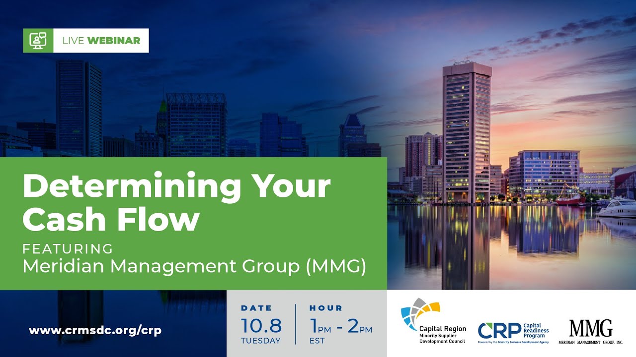 Determining Your Cash Flow featuring the Meridian Management Group
