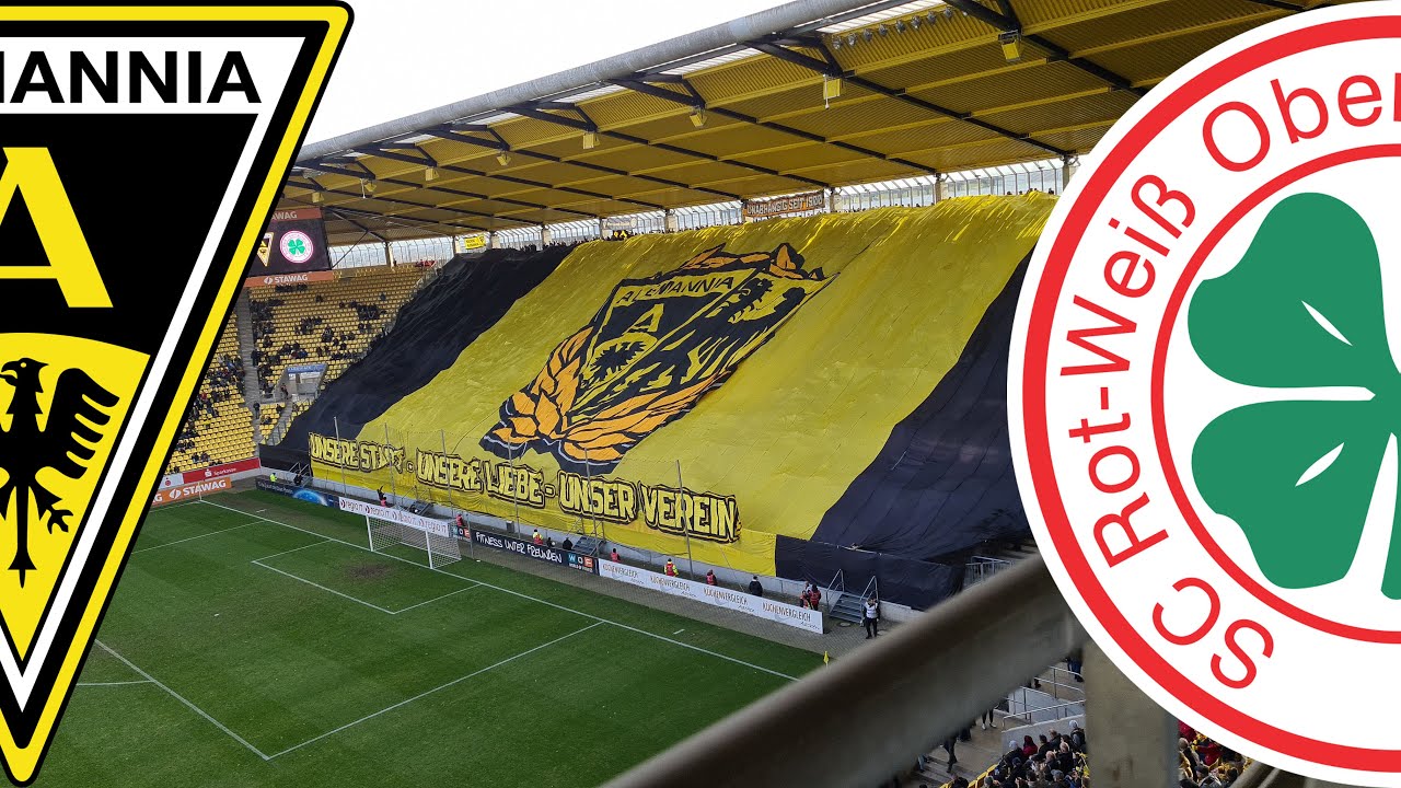 MEGA-CHOREO & MINI-BLOCKSTURM IM TRADITIONSDUELL! | Vlog bei Alemannia Aachen vs. RW Oberhausen ⬛🟨🟥⬜