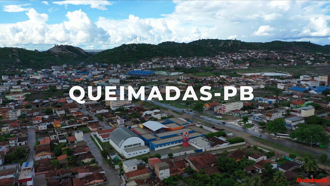 Cidade de Queimadas-PB, imagens aéreas!