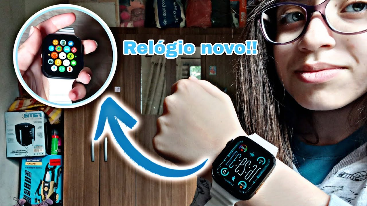 MOSTRANDO O MEU RELÓGIO NOVO!!