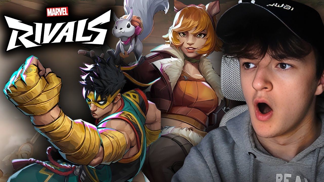 Reacting To Flats & Necros Marvel Rivals Gameplay!
