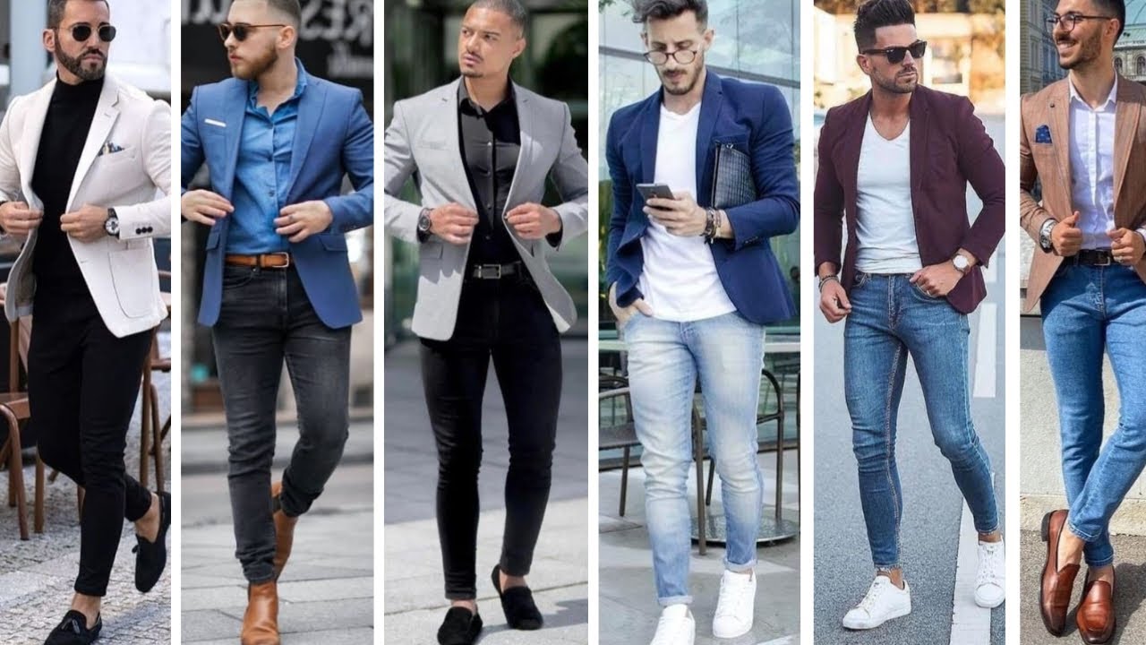 Stylish Jeans And Blazer Combination For Men | Blazer With Jeans Combinations | Men's Fashion