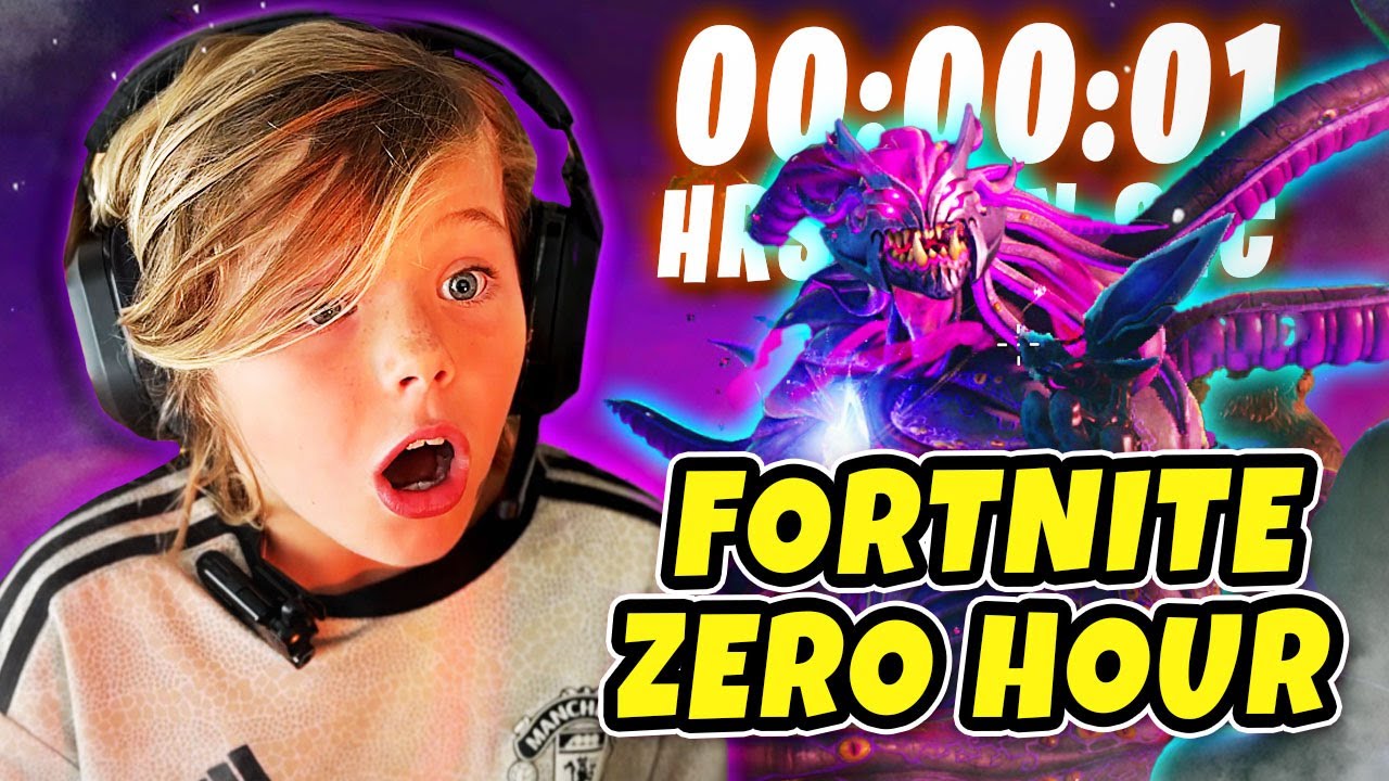 FORTNITE ZERO HOUR LIVE EVENT REACTION
