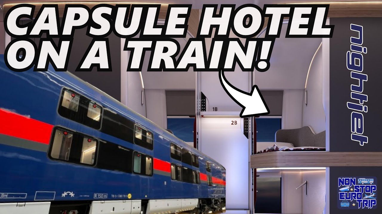 Первый ночной поезд NIGHTJET Sleeper POD «Следующее поколение» — ПЕРВЫЙ ОБЗОР!