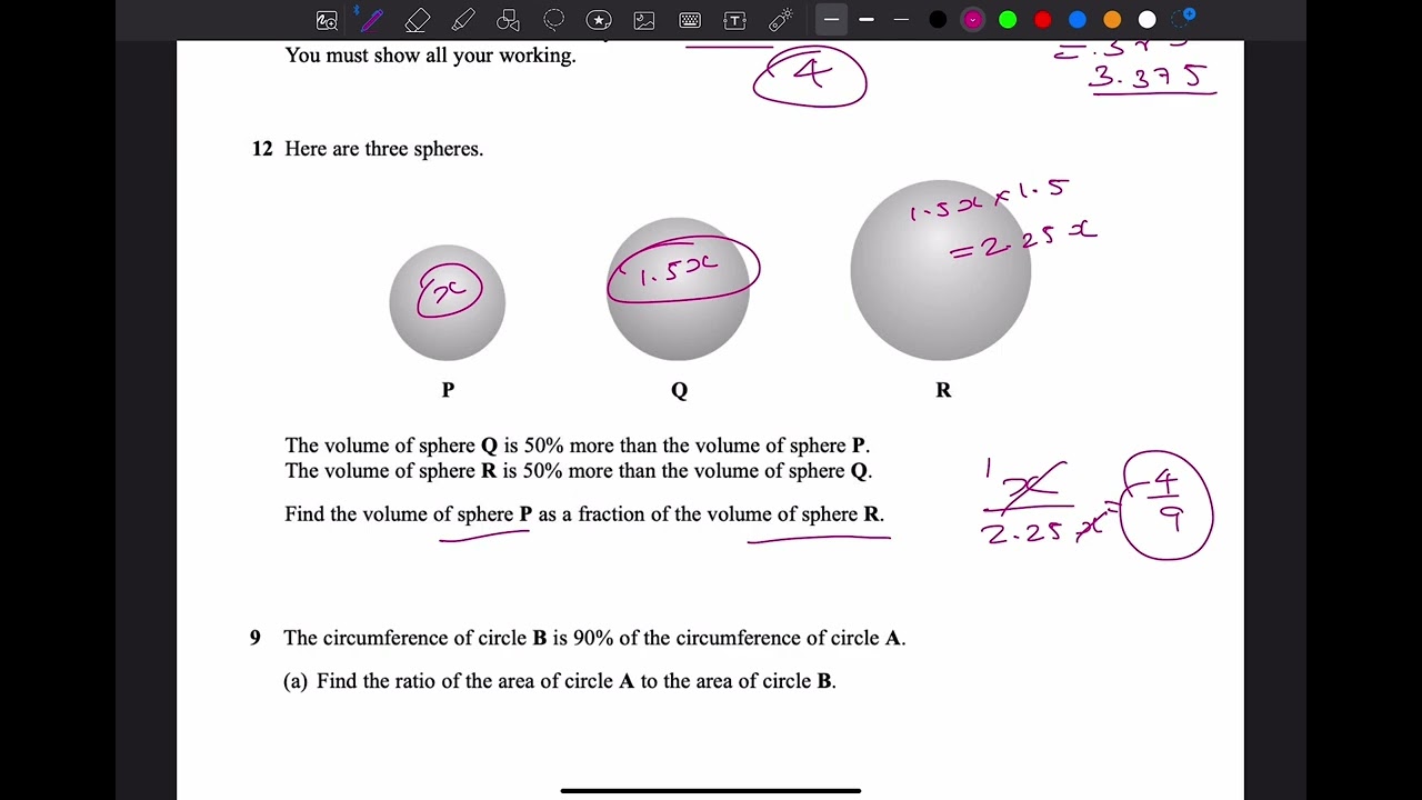 Similar Shapes Area and Volume 