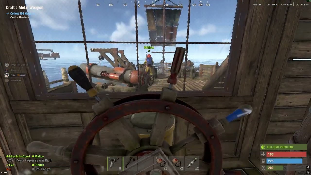Small Ship Speed Test