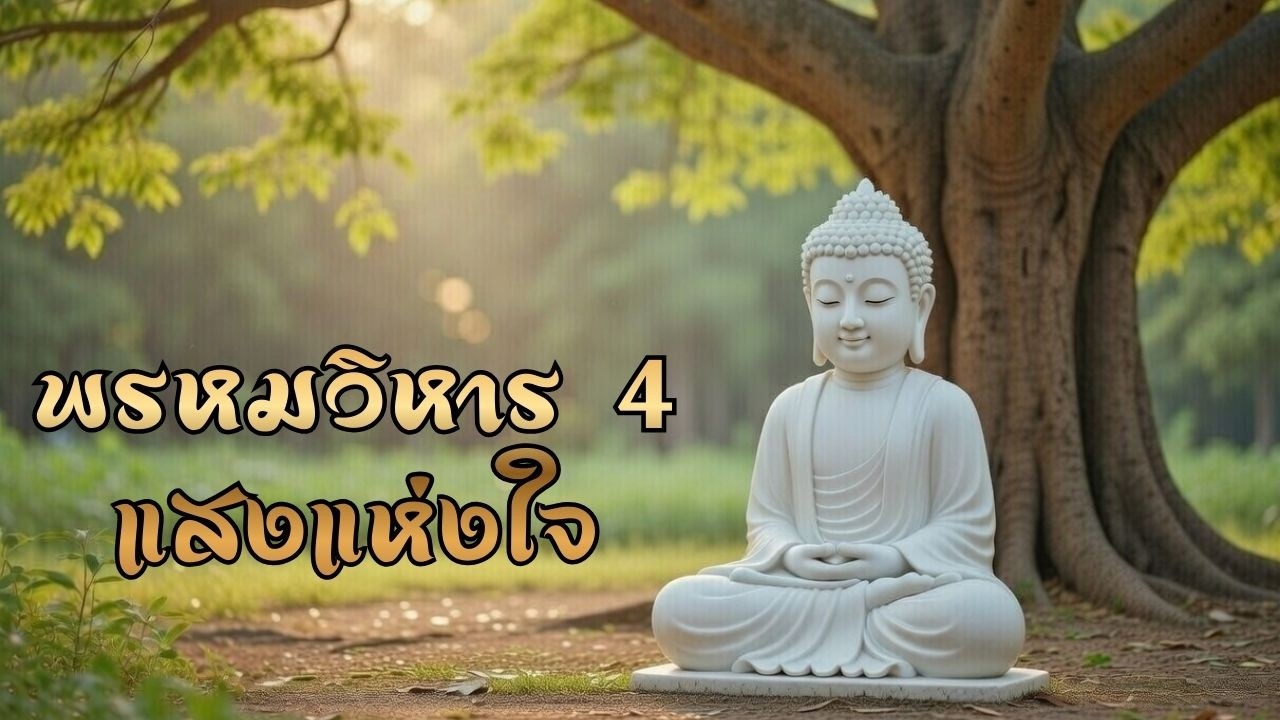 เพลงธรรมะเพราะๆ พรหมวิหาร 4 แสงแห่งใจ | ฟังผ่อนคลาย อบอุ่นใจ | Official MV
