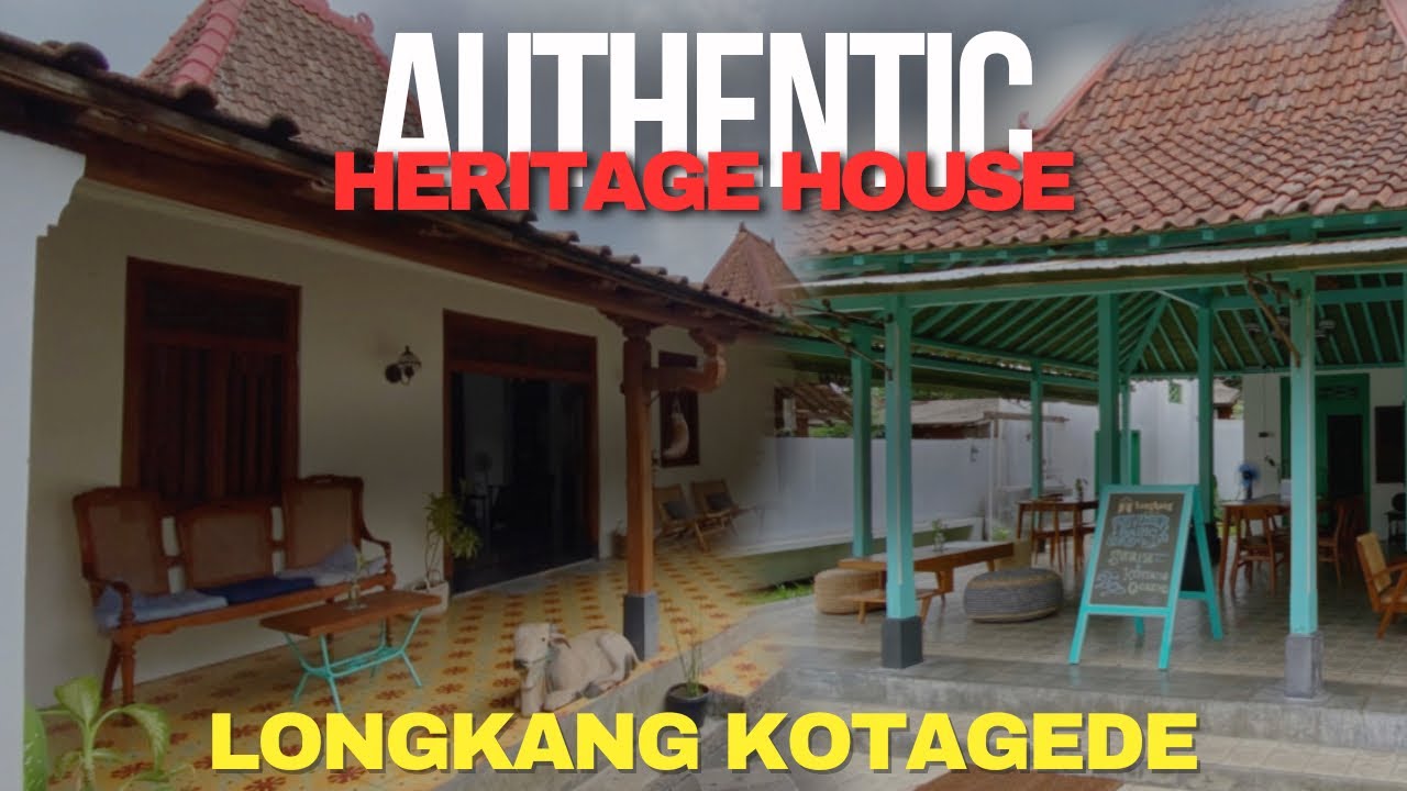 REKOMENDASI COFFEE SHOP JOGJA || LONGKANG KOTAGEDE HERITAGE HOUSE