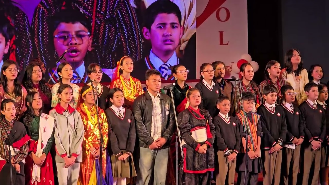 Rosebus School Annual Cultural Day 2082. BADAL SARI COVER SONG. 