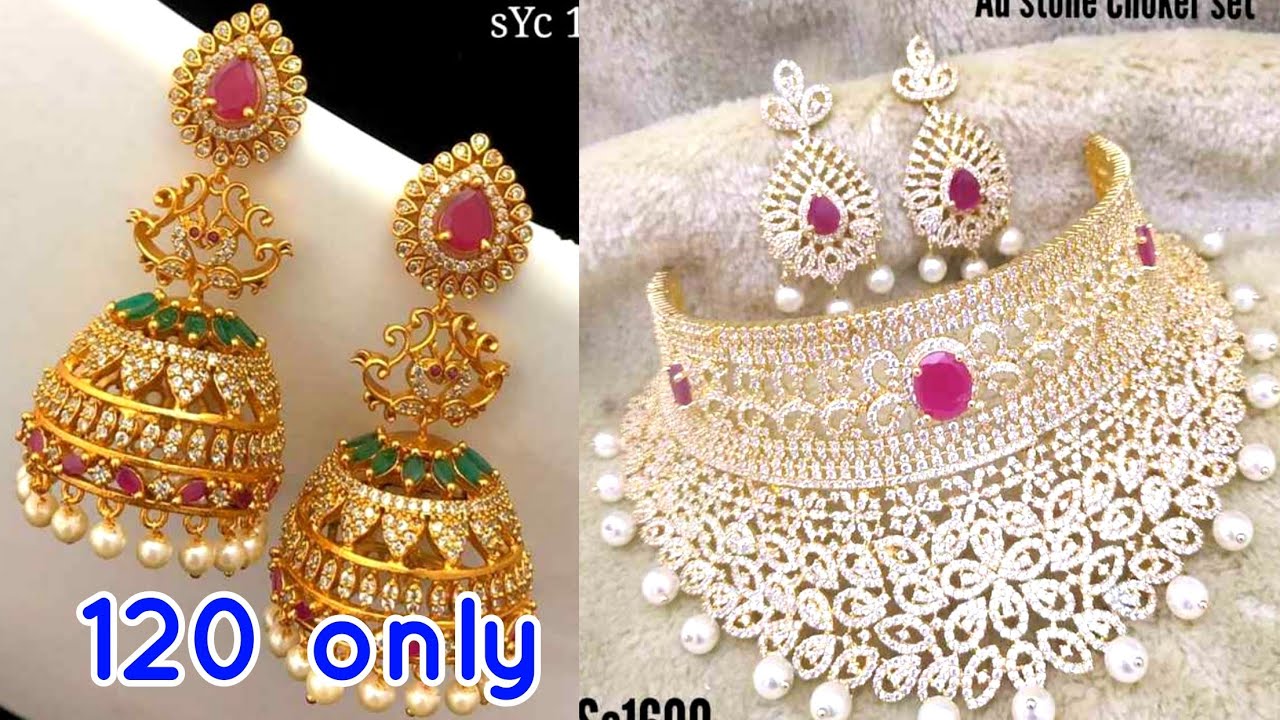 Latest jewellery designs 2020 / low price jewellery / low price jewellery designs #lowpricejewellery
