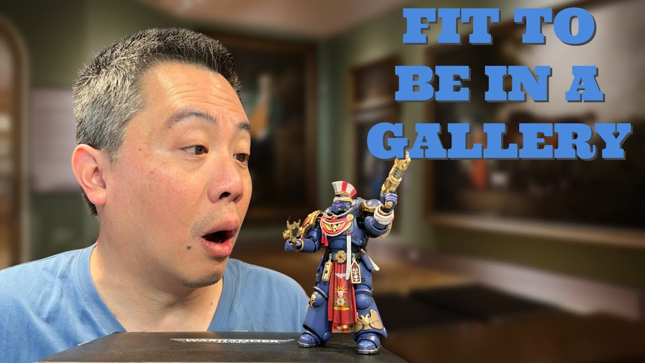 Обзор брони Relic Primus из набора JoyToy Warhammer 40K Space Marine 2 Ultramarines