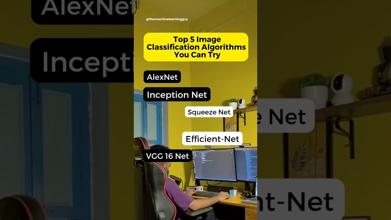 Top 5 Image Classification Algorithms You Can Try! #machinelearning #datascience #ai #dataanalytics