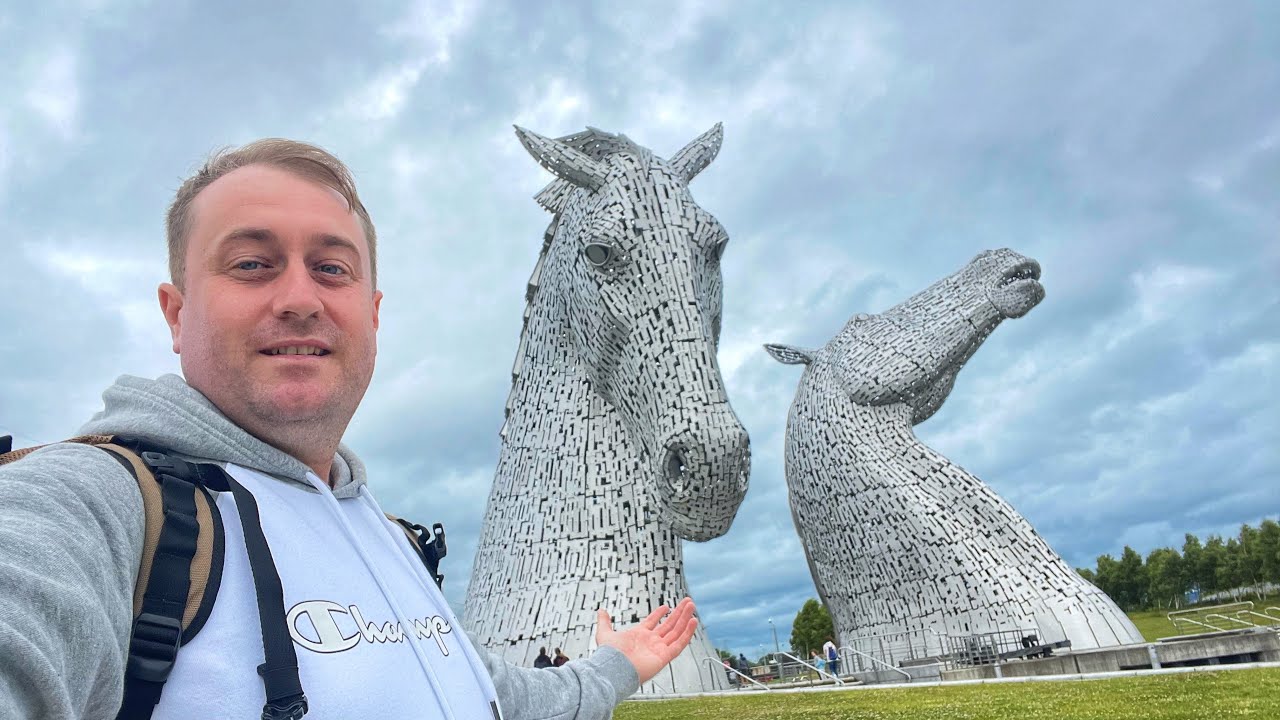 Adventure Day At Helix Park, Seeing The Kelpies & Exploring The Wee Woodlands in Falkirk