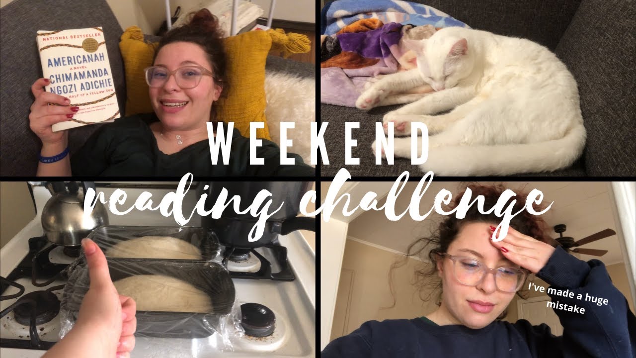 24 in 48 | weekend reading challenge 001 🌙